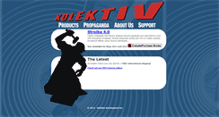 Desktop Screenshot of kolektiv.com