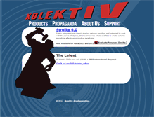 Tablet Screenshot of kolektiv.com